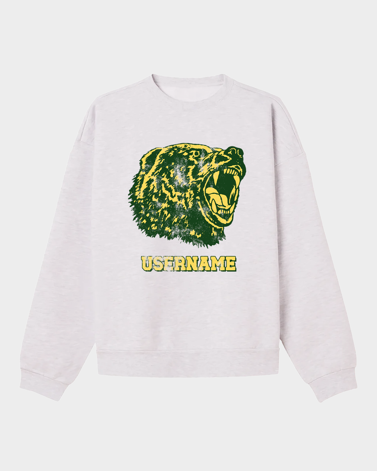 collegiate crewneck sweater