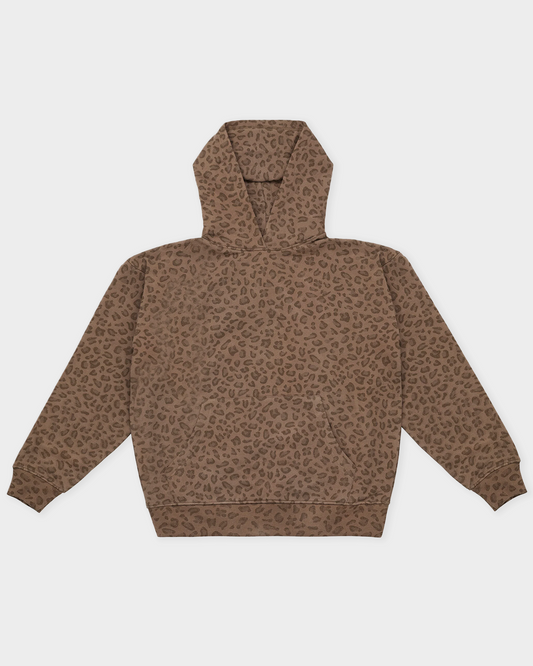 cheetah print hoodie