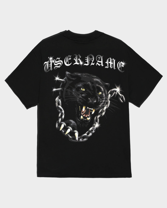 chained panther tee